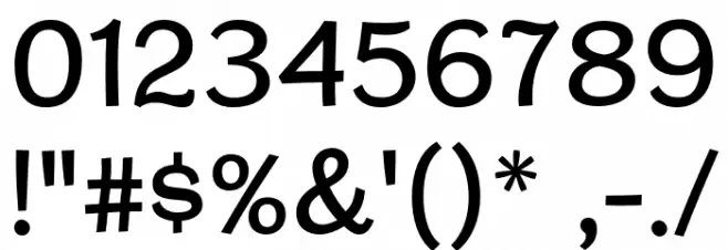 CardiganTitlingRg-Regular Font OTHER CHARS