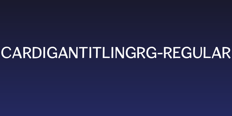 CardiganTitlingRg-Regular Social Header