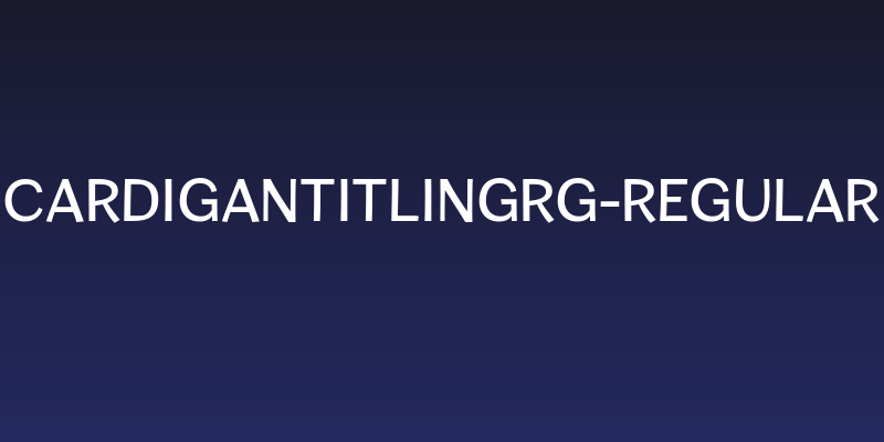 CardiganTitlingRg-Regular Social Header