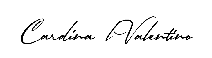 Cardina lValentino  免费字体下载