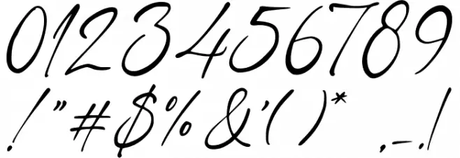 Cardina lValentino Font OTHER CHARS