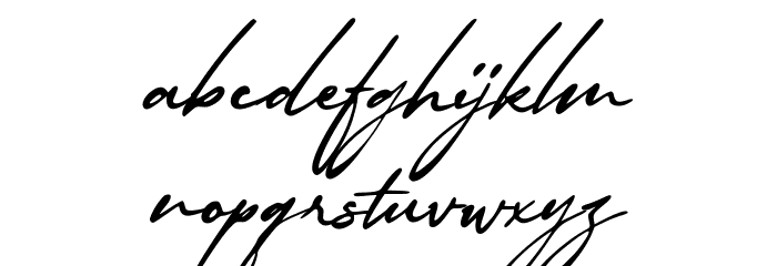 Cardina lValentino Font LOWERCASE