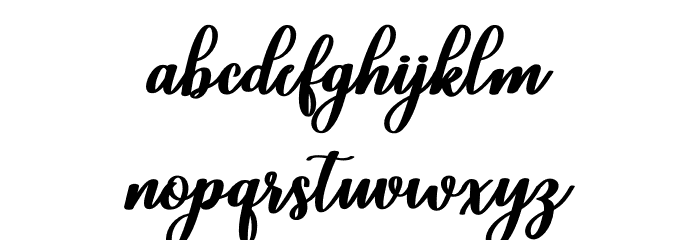 Cardina Font LOWERCASE