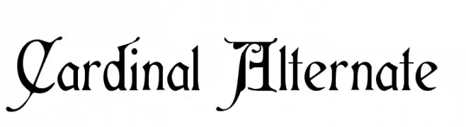 Cardinal Alternate  Frei Schriftart Herunterladen