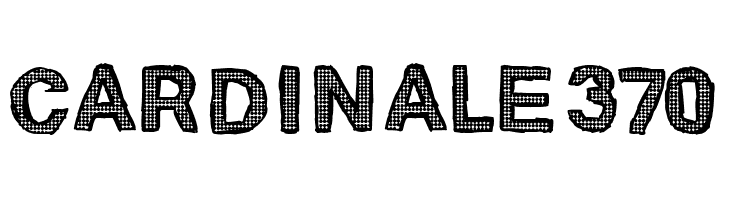 Cardinale 370  Frei Schriftart Herunterladen