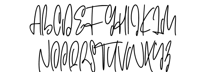Cardiolla Free Regular Font OTHER CHARS