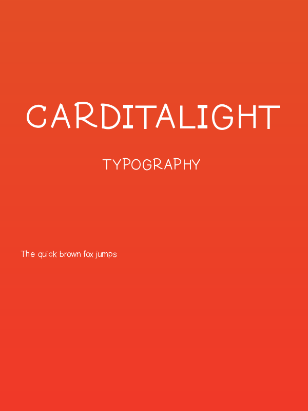 CarditaLight Poster