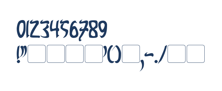 Cardosan Bold Other Characters