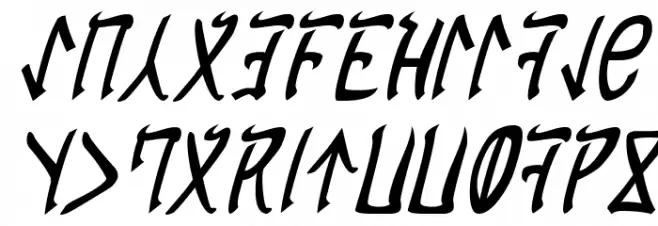 Cardosan Italic Шрифта ВЕРХНИЙ