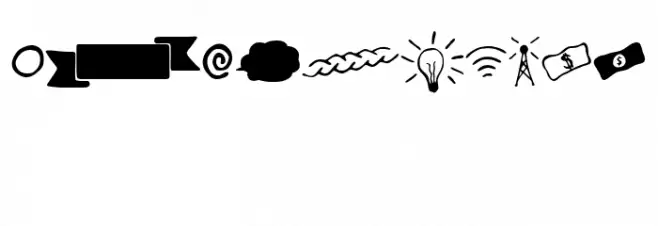 Care Around Dingbats Font OTHER CHARS