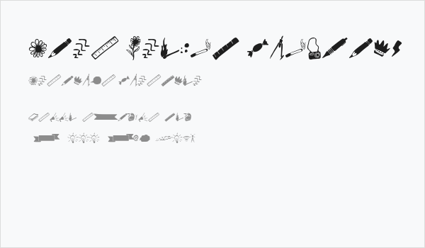 Care Around Dingbats Business Card