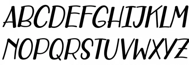 Care Around Italic Fuentes MAYÚSCULAS