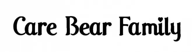 Care Bear Family  baixar fontes gratis