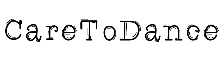 CareToDance Font