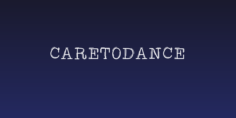 CareToDance Social Header
