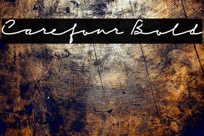 Carefour Bold Example 2