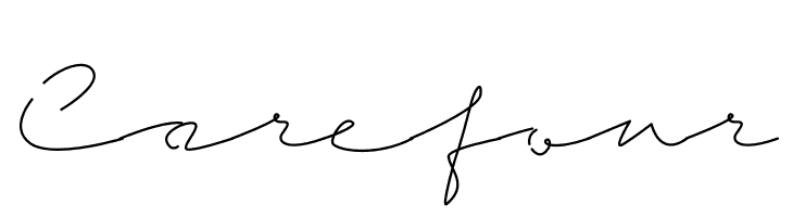 Carefour  font caratteri gratis