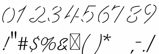 Carefour Font OTHER CHARS