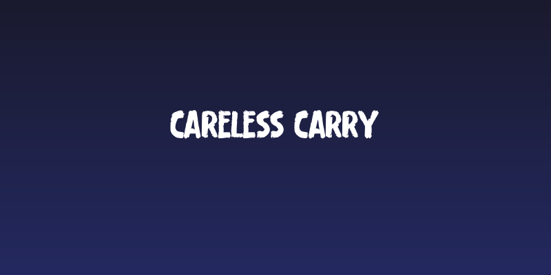 Careless Carry Social Header
