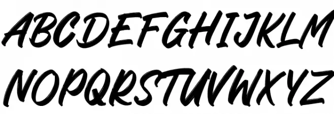 Carelo Brush Polices MINUSCULES