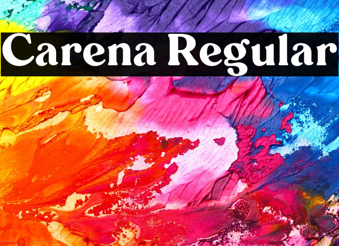 Carena Regular Example 3