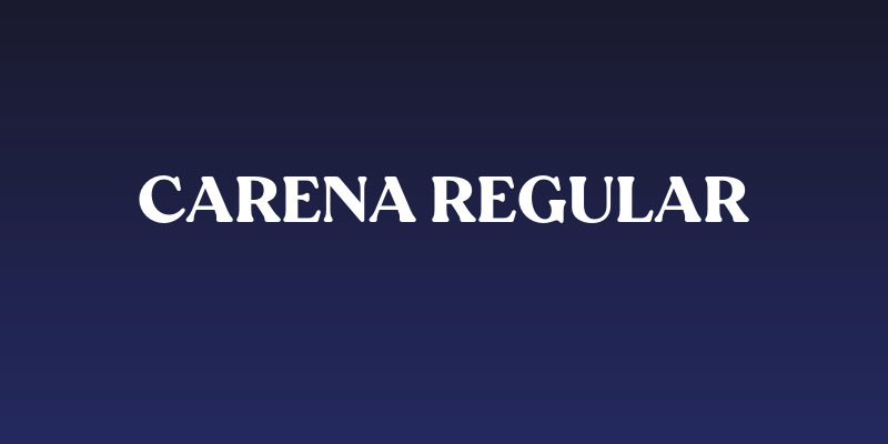 Carena Regular Social Header