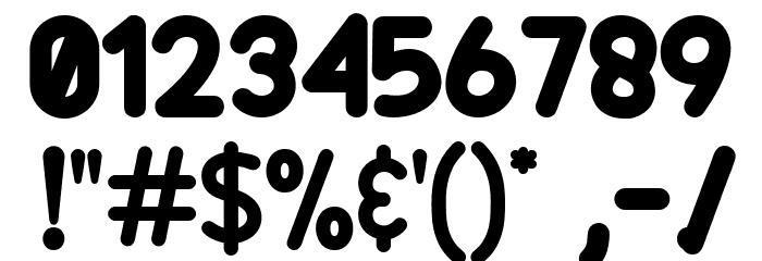 Caress Font OTHER CHARS