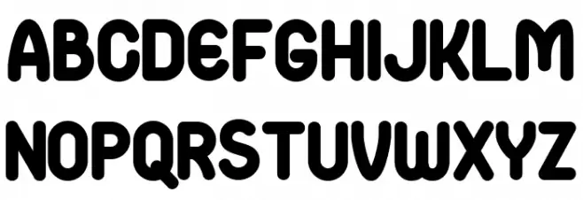 Caress Schriftart Groß