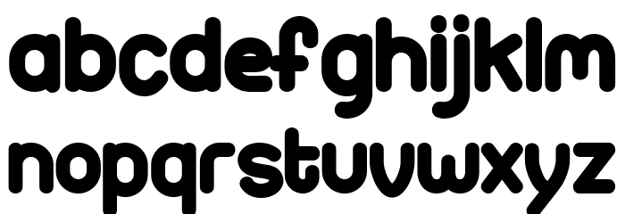 Caress Font LOWERCASE