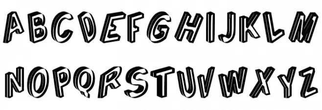 Cargante tfb Schriftart Kleinbuchstaben