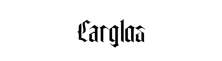 Carglos  Free Fonts Download