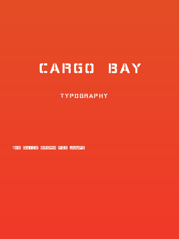 Cargo Bay Poster