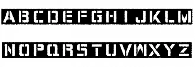 Cargo Bay خط أحرف صغيرة