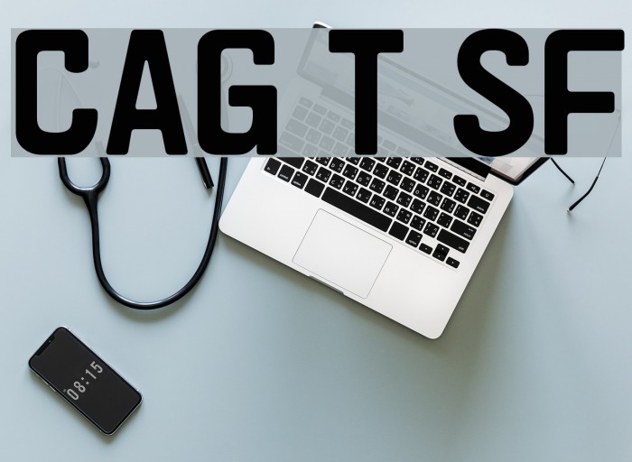 Cargo Two SF Font examples