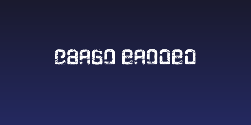 Cargo eroded Social Header