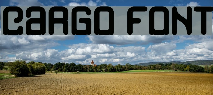 Cargo Font examples