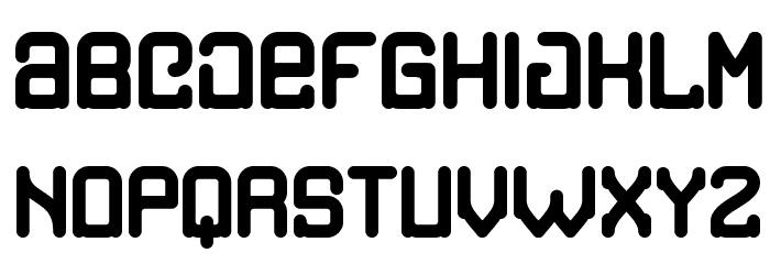 Cargo Font LOWERCASE