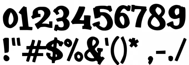 Cari Pakpol Font OTHER CHARS