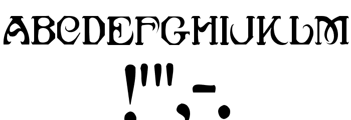 Caribbean Caps Font OTHER CHARS