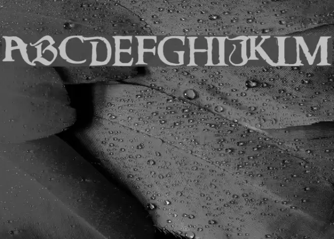 Caribbean Regular Font examples