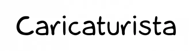 Caricaturista  Descarca Fonturi Gratis