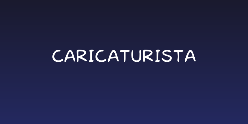 Caricaturista Social Header