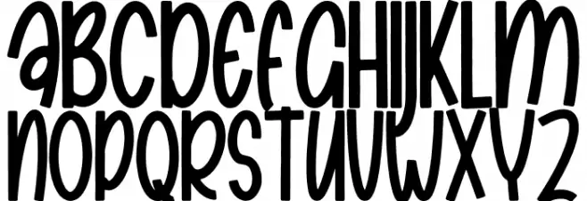Carila Font UPPERCASE