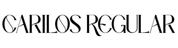 Carilos Regular  Free Fonts Download
