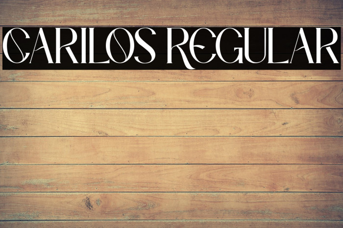 Carilos Regular Example 3