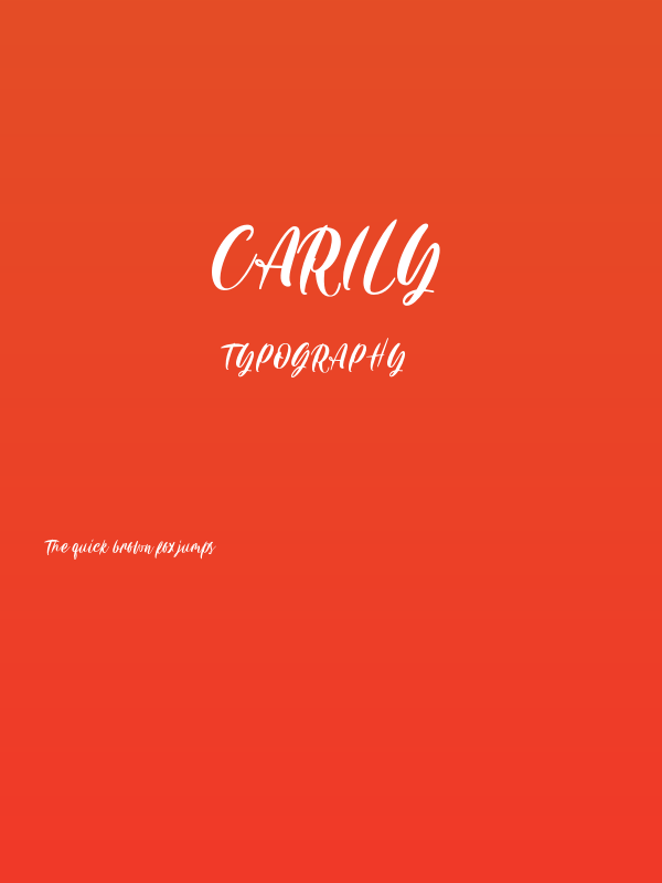Carily Poster