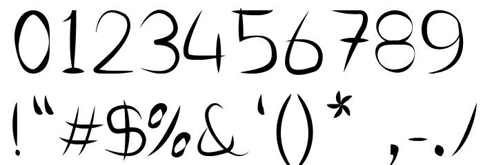 Carina Font OTHER CHARS