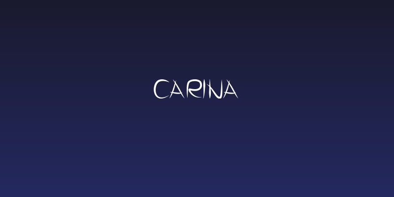 Carina Social Header