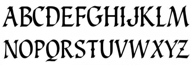 Carinthia Demo Шрифта ВЕРХНИЙ