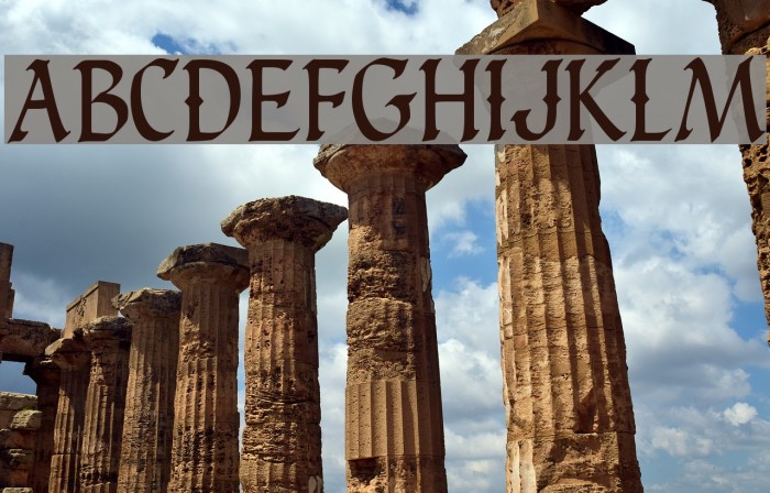 Carinthia Demo Font examples